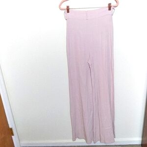 Revolve Flynn Skye Pink Wide Leg Hogh Waisted Penelope Pants Size Medium